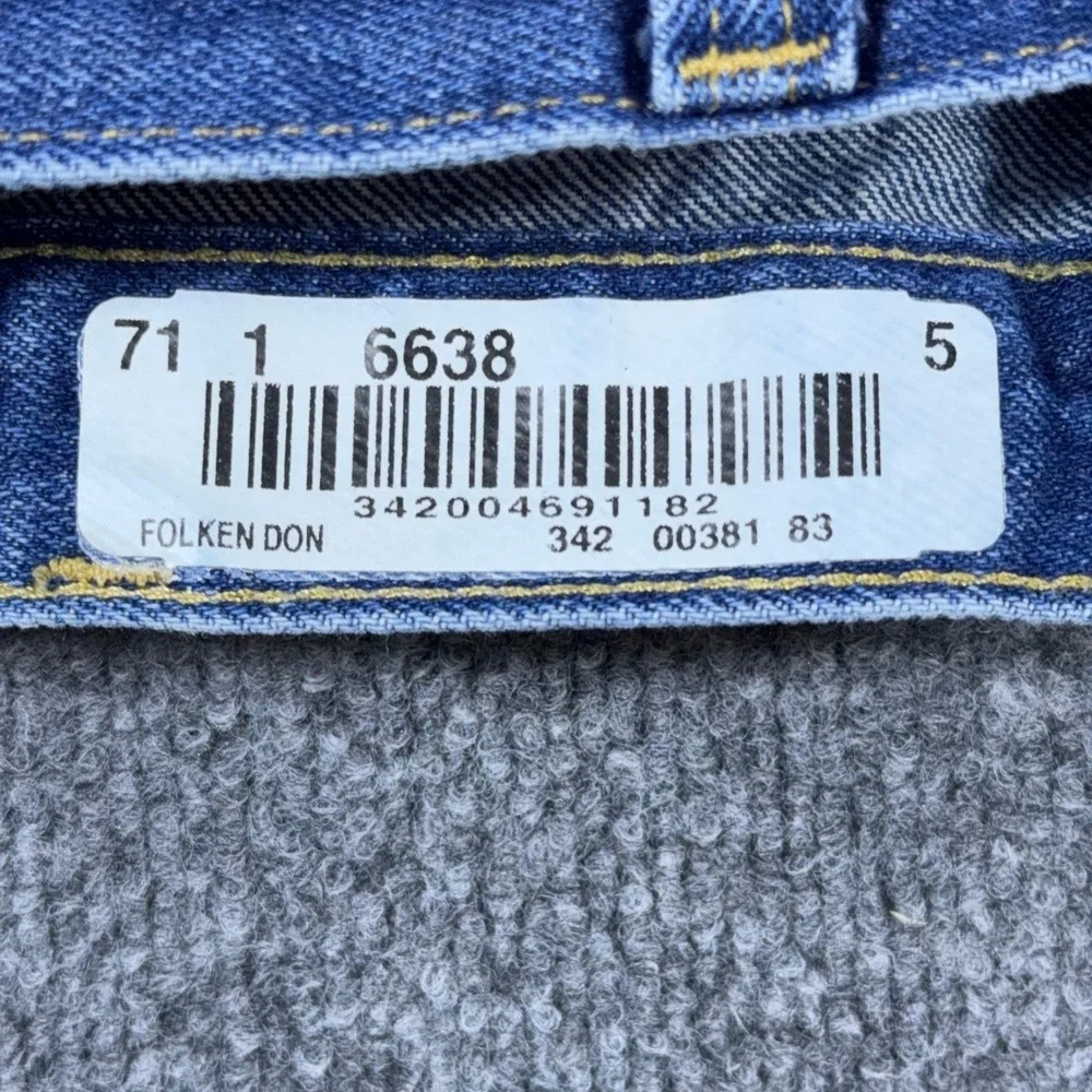 Carhartt Relaxed Fit Jeans Mens 34x30 Medium Wash Blue Denim Work Pants 381-83